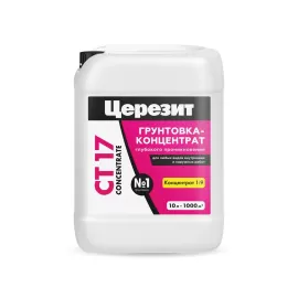 Церезит CT 17 концентрат грунт глубокого проникновения 10л.